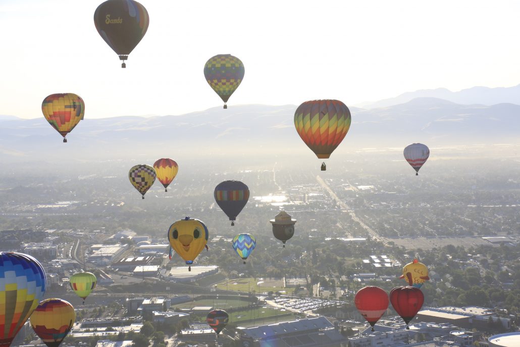 Limited Edition 40th Anniversary Pins – The Great Reno Balloon Race